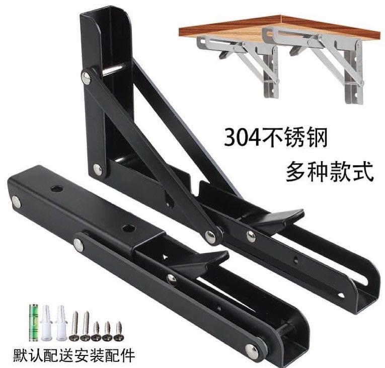 Foldable Bracket Tripod Wall 14” (Category: Mounts & Holders) located in Cainta. Submitted by iubelle (Listing ID 1096226312, Image 2). Description: 180（8inch） 200（10inch） 220（12inch） 240（14inch）.