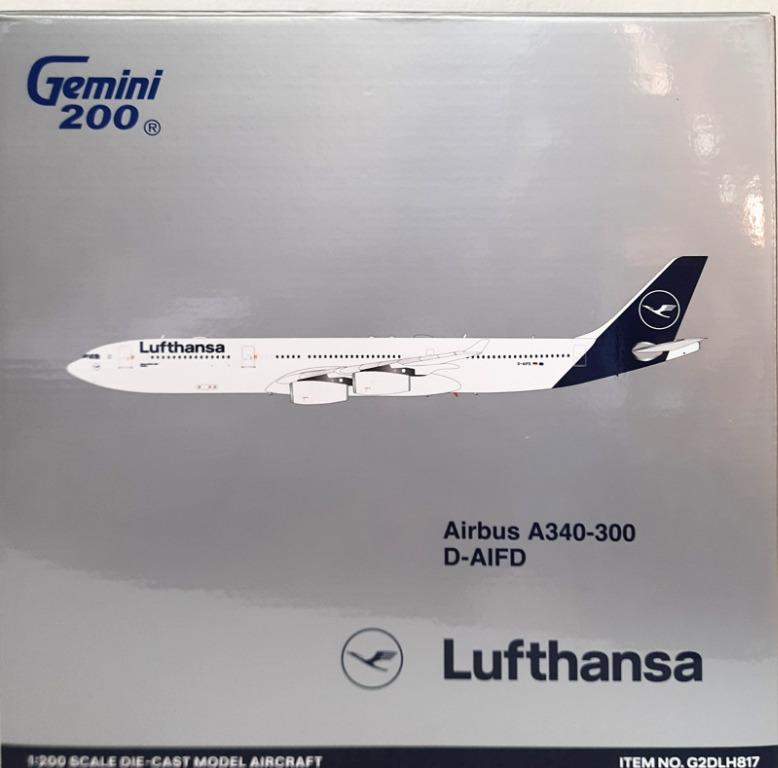 Gemini200 1/200 ルフトハンザ航空 A340-300 D-AIFD - 航空機