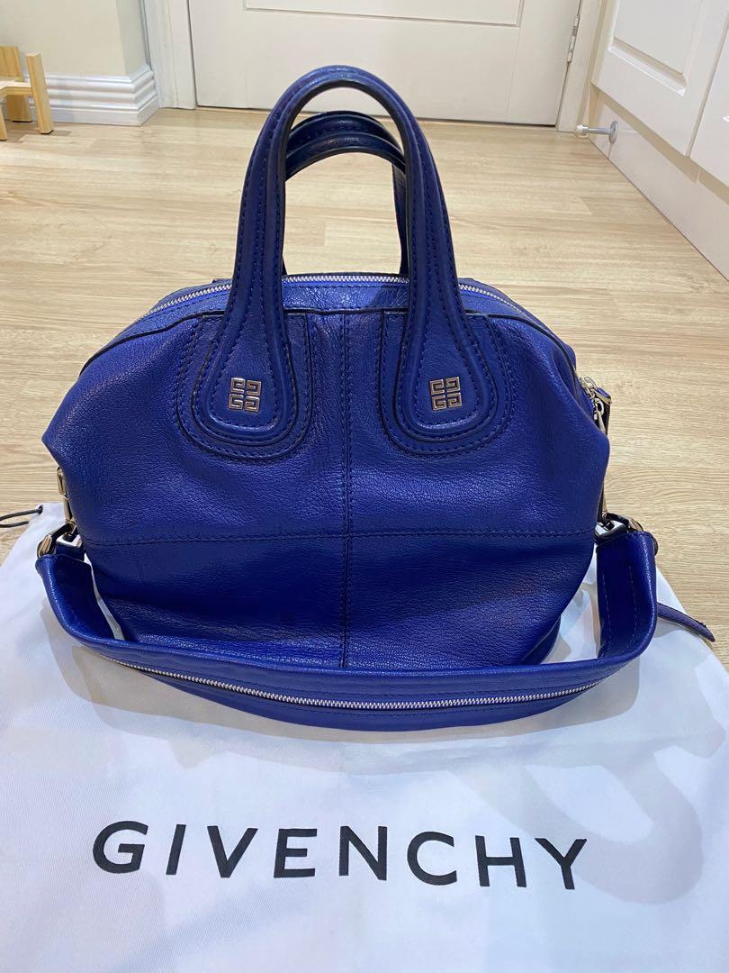 Givenchy Nightingale Small Royal Blue, Luxury, Bags & Wallets on Carousell