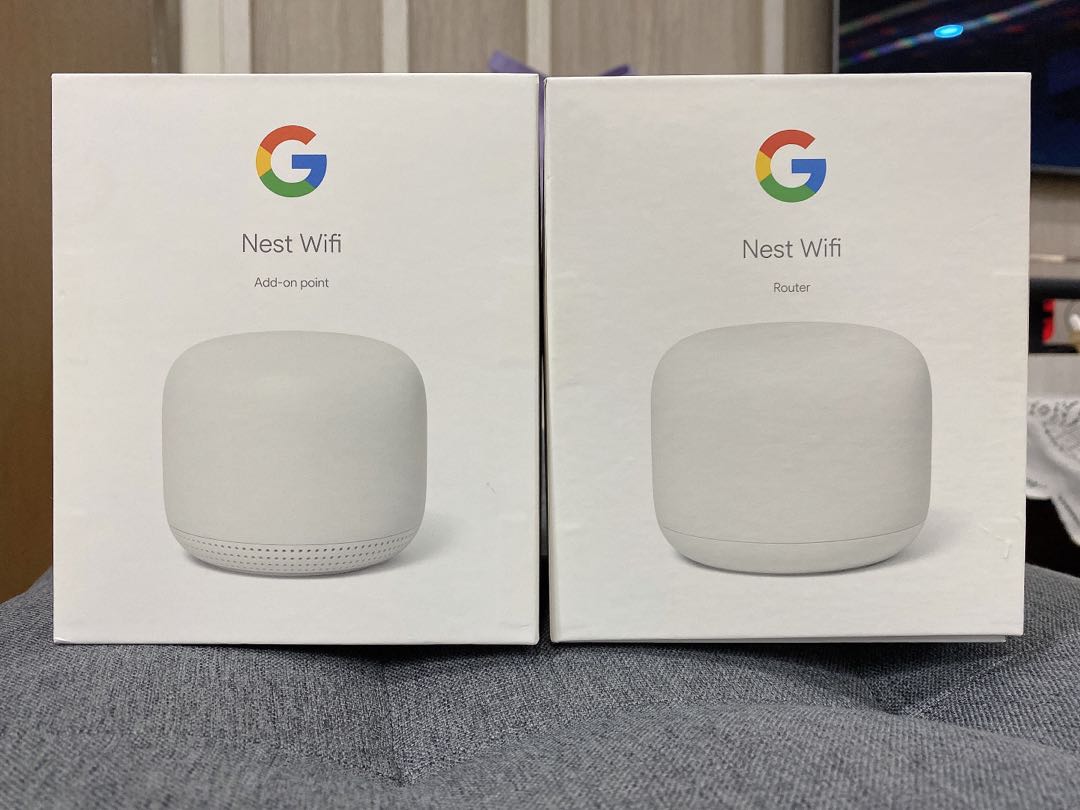 Google Nest Wifi Router and Add on Point, TV & Home Appliances, Other