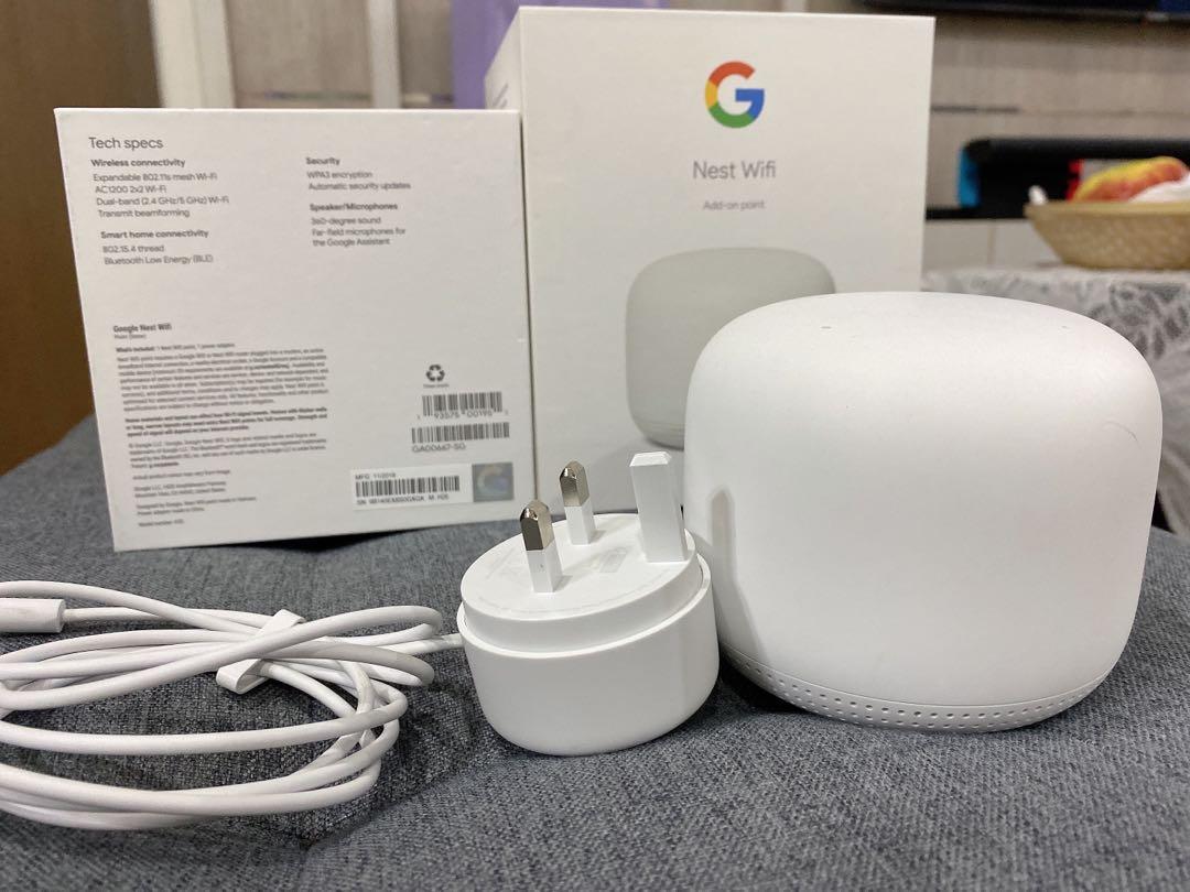 Google Nest Wifi Router and Add on Point, TV & Home Appliances, Other