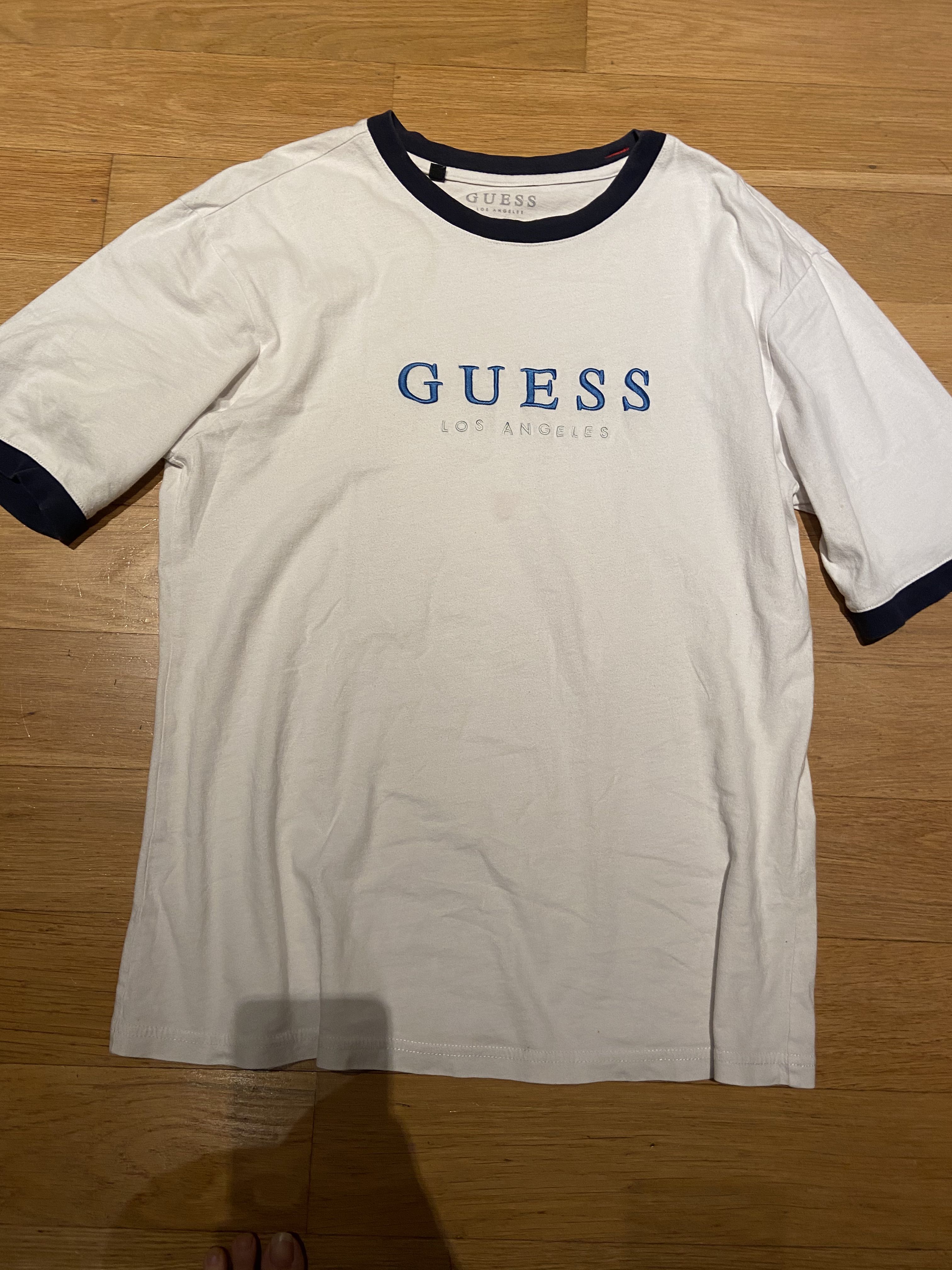 Guess Los Angeles Shirt, Women's Fashion, Tops, Shirts on Carousell