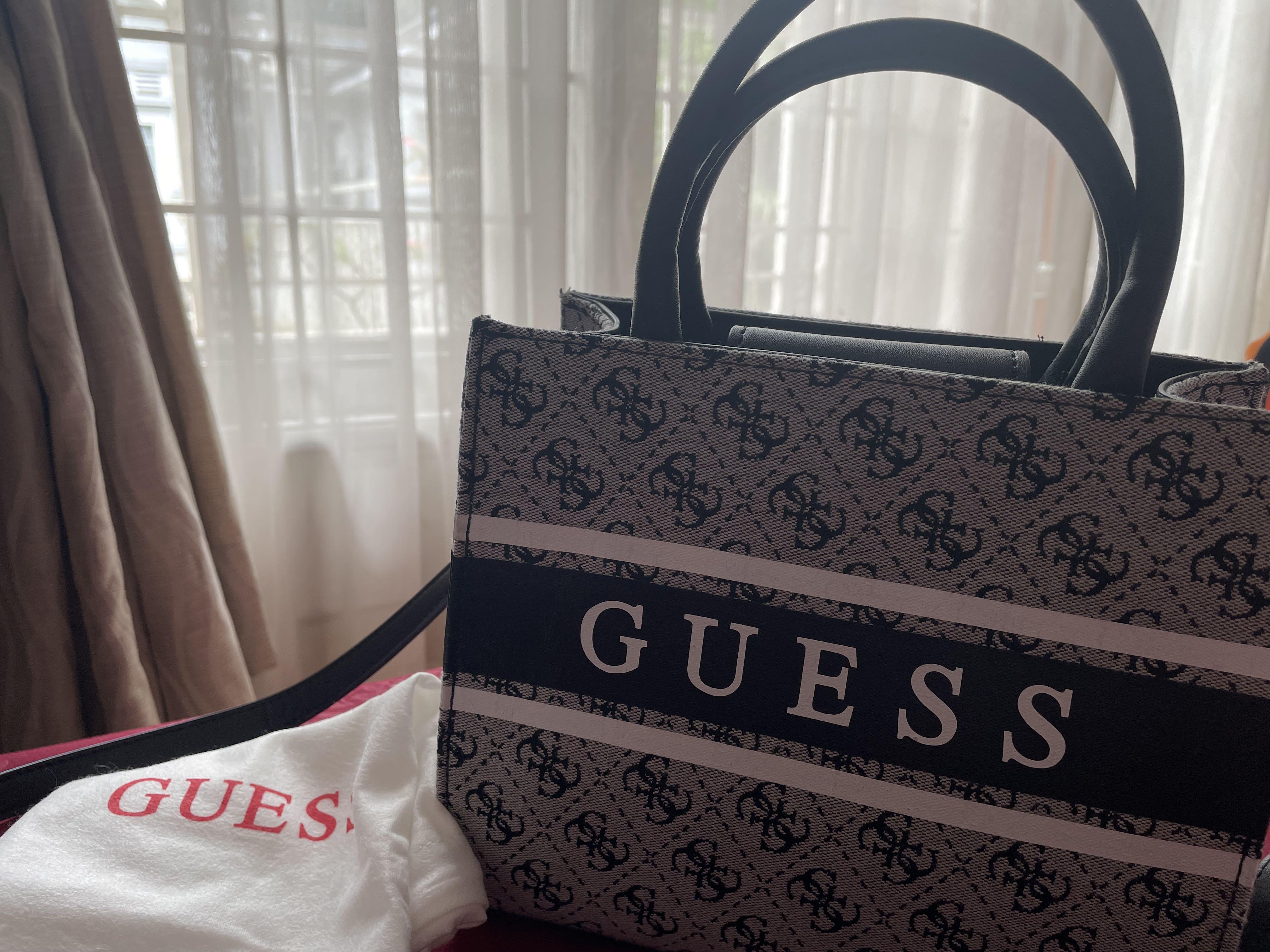 guess book tote