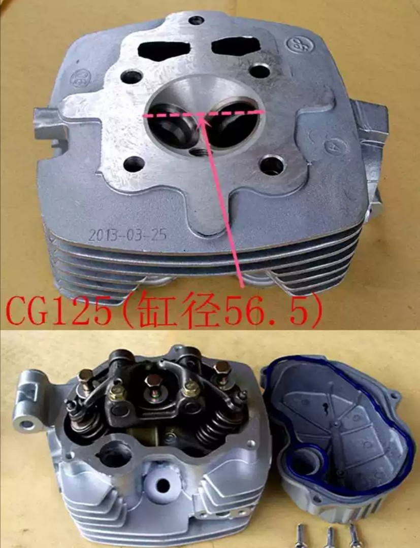Honda cg 125 top head cylinder price