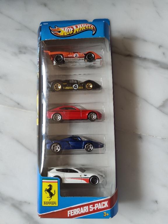 Hot Wheels Ferrari 5 Pack 2012, Hobbies & Toys, Toys & Games on Carousell