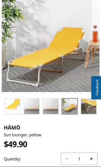 Hamo best sale beach chair