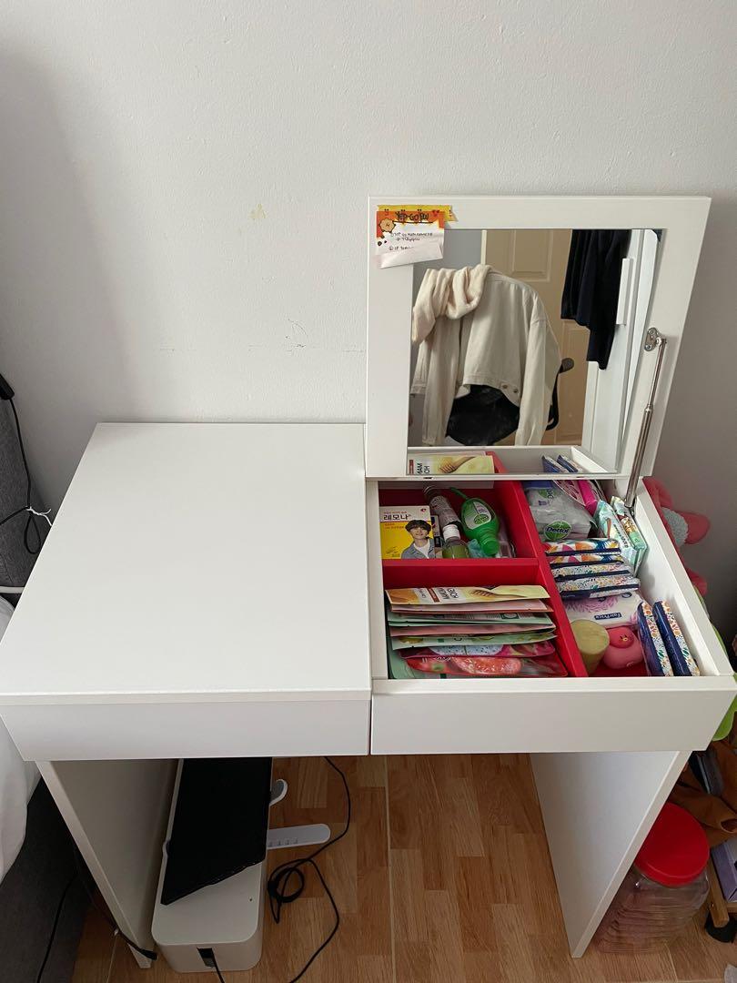 IKEA BRIMNES DRESSING TABLE, Furniture & Home Living, Furniture, Tables