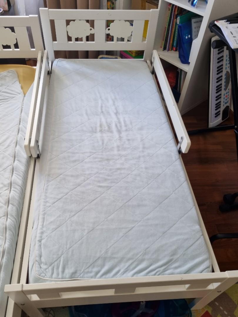 Ikea kids beds with mattresses, Furniture & Home Living, Furniture, Bed