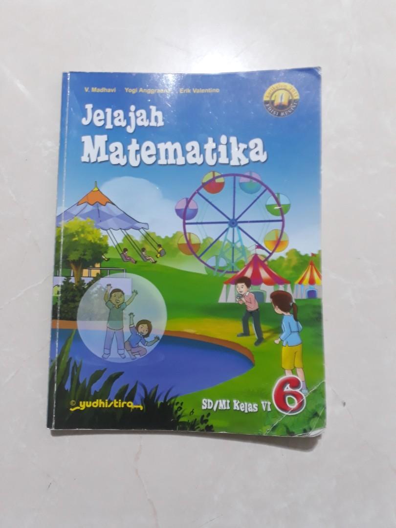 Jelajah Matematika Kelas 6 Sd Buku Alat Tulis Buku Pelajaran Di Carousell