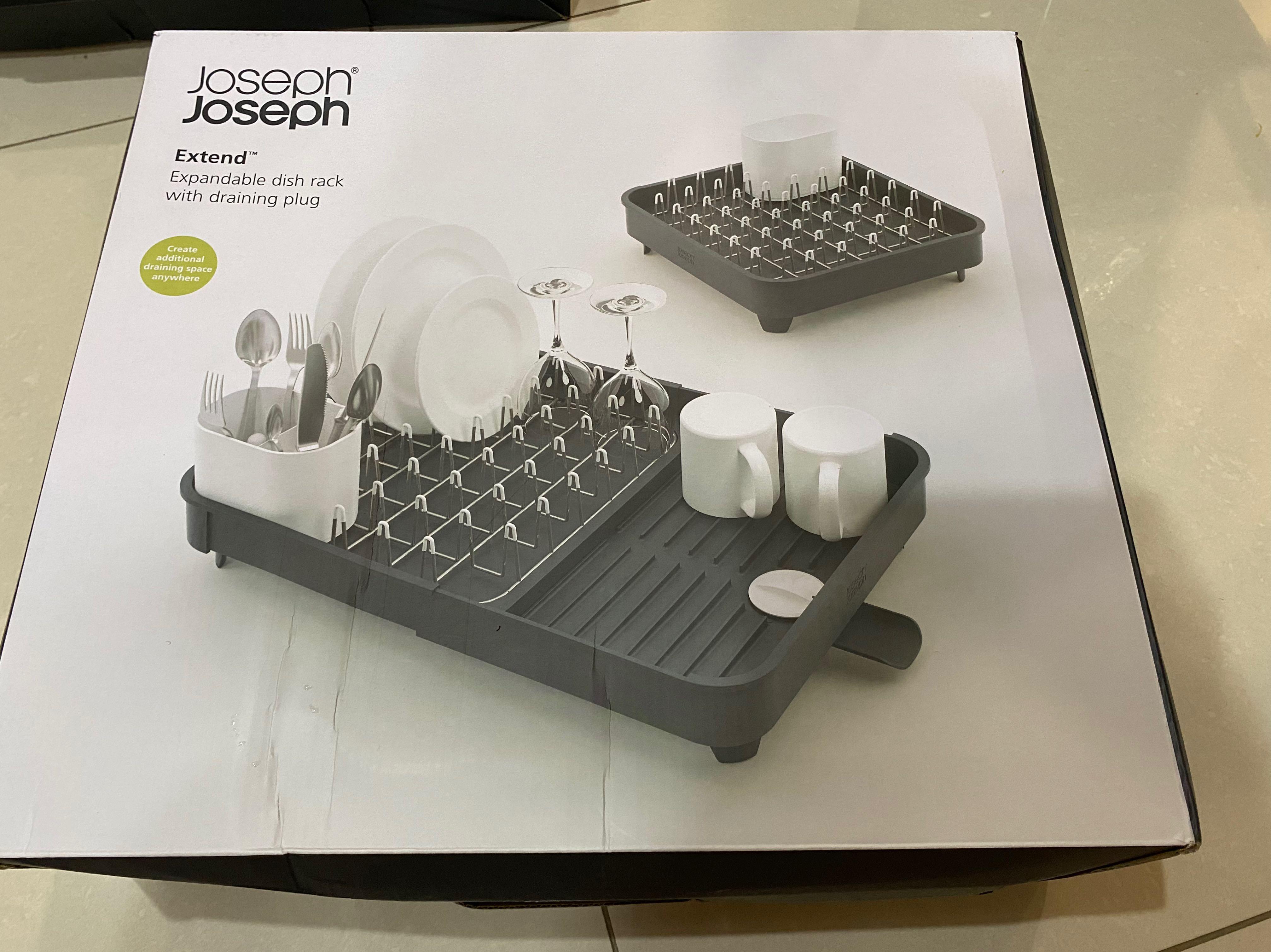 Joseph Joseph 85040 Extend Expandable Dish Drying Rack and Drainboard