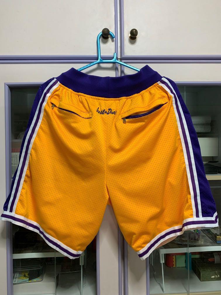 Mitchell & Ness Just Don X Los Angeles Lakers Shorts in Blue for Men