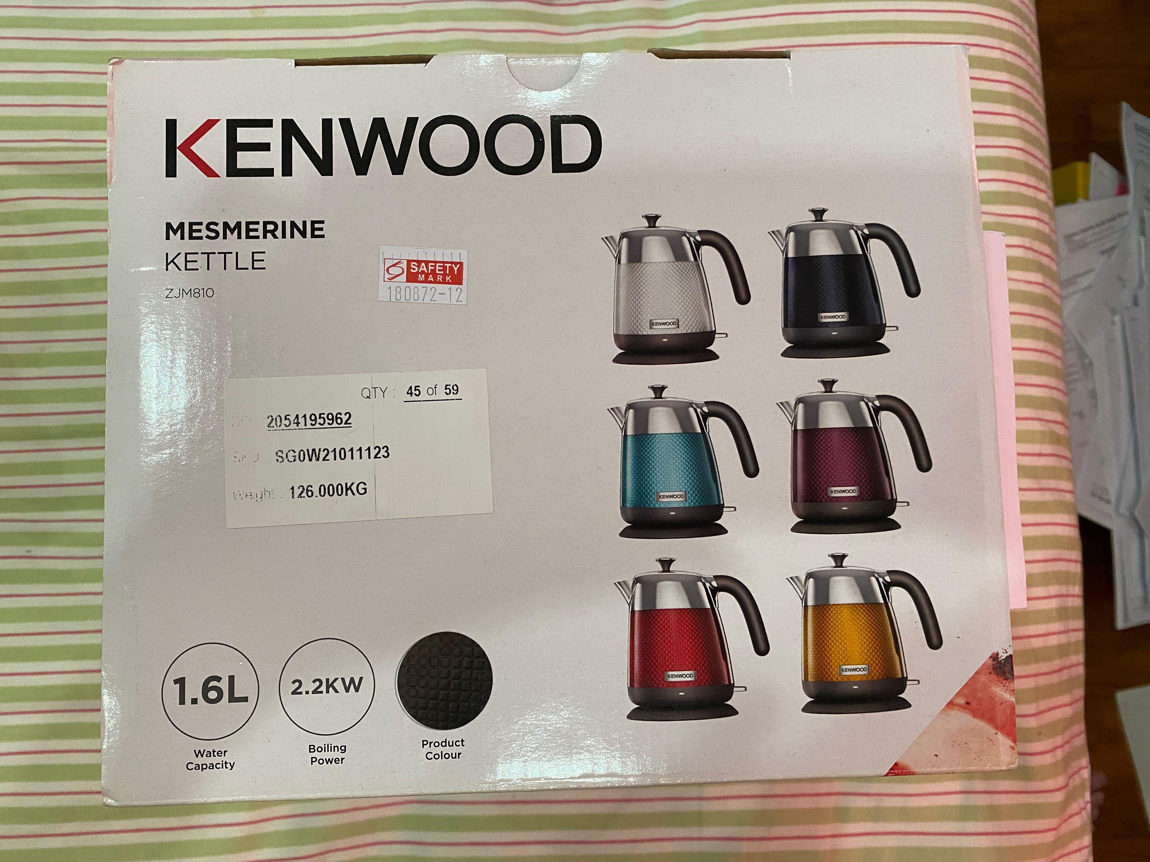 Kenwood Mesmerine 1.6L Electric kettle, TV & Home Appliances, Kitchen Appliances, Kettles