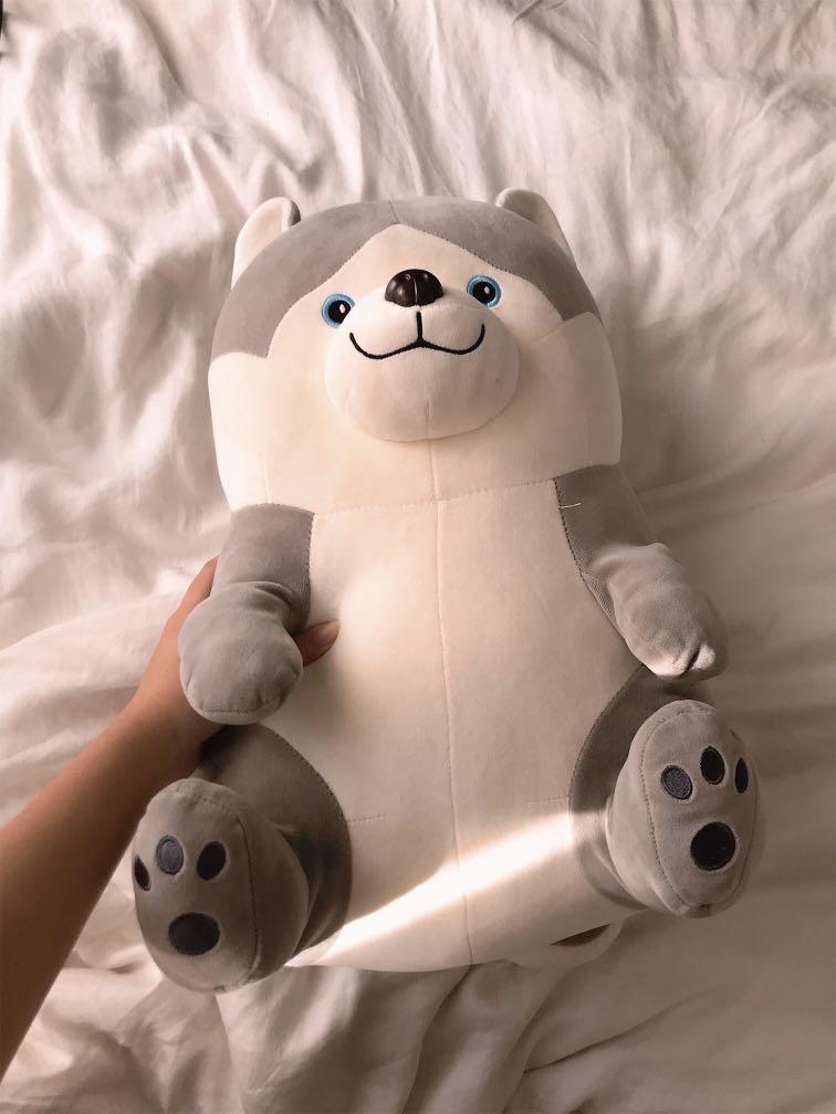 Giant husky plush online