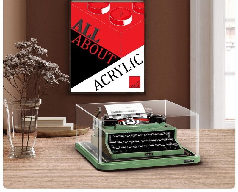 Lego 21327 Typewriter Acrylic Case, Hobbies & Toys, Toys & Games on