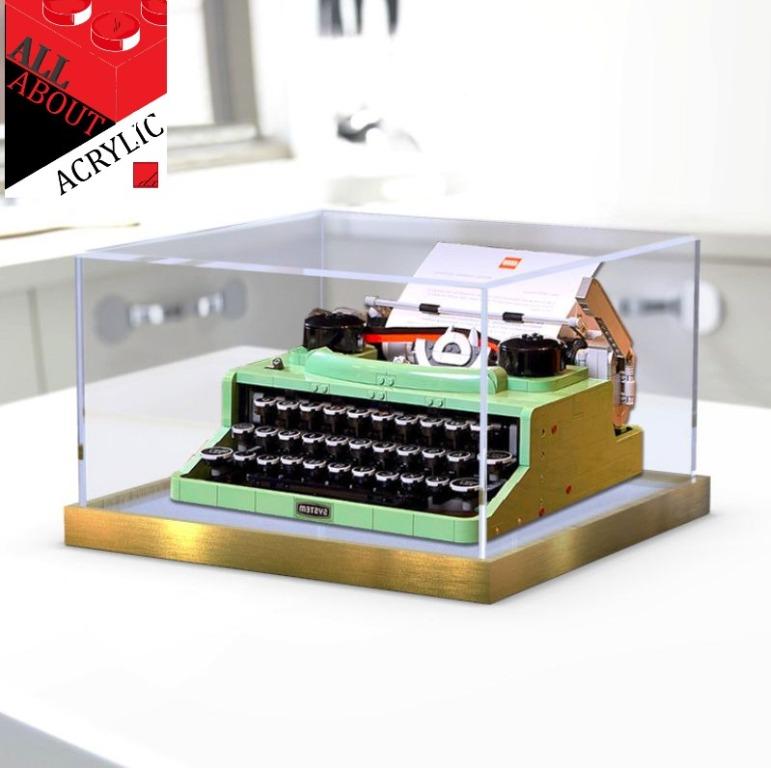 Lego 21327 Typewriter Acrylic Case, Hobbies & Toys, Toys & Games on