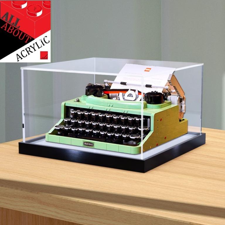 Lego 21327 Typewriter Acrylic Case, Hobbies & Toys, Toys & Games on