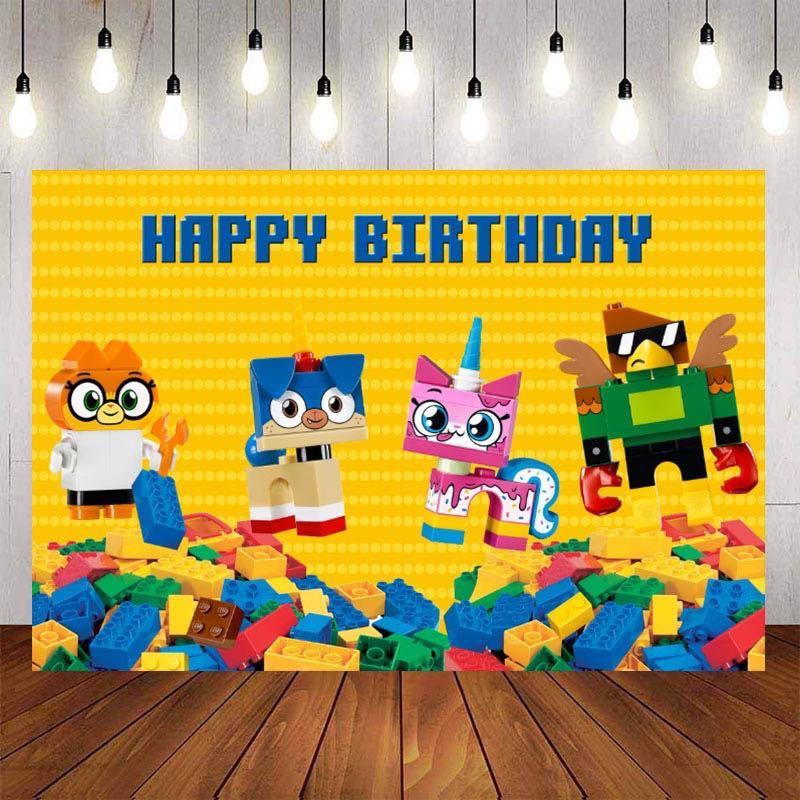 Lego on sale party banner