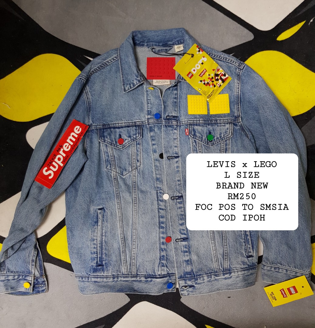 Levi's x Lego Trucker Jacket, Men's Fashion, Coats, Jackets and Outerwear  on Carousell