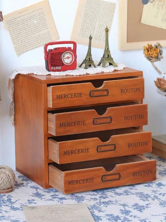 Desktop drawers on sale wood