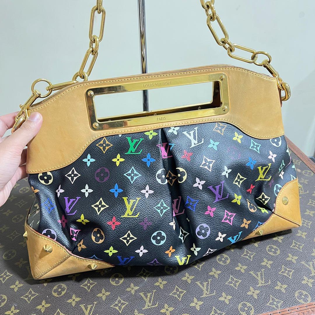 Louis Vuitton 2009 Judy GM 2way Shoulder Handbag Monogram Multicolor M –  AMORE Vintage Tokyo