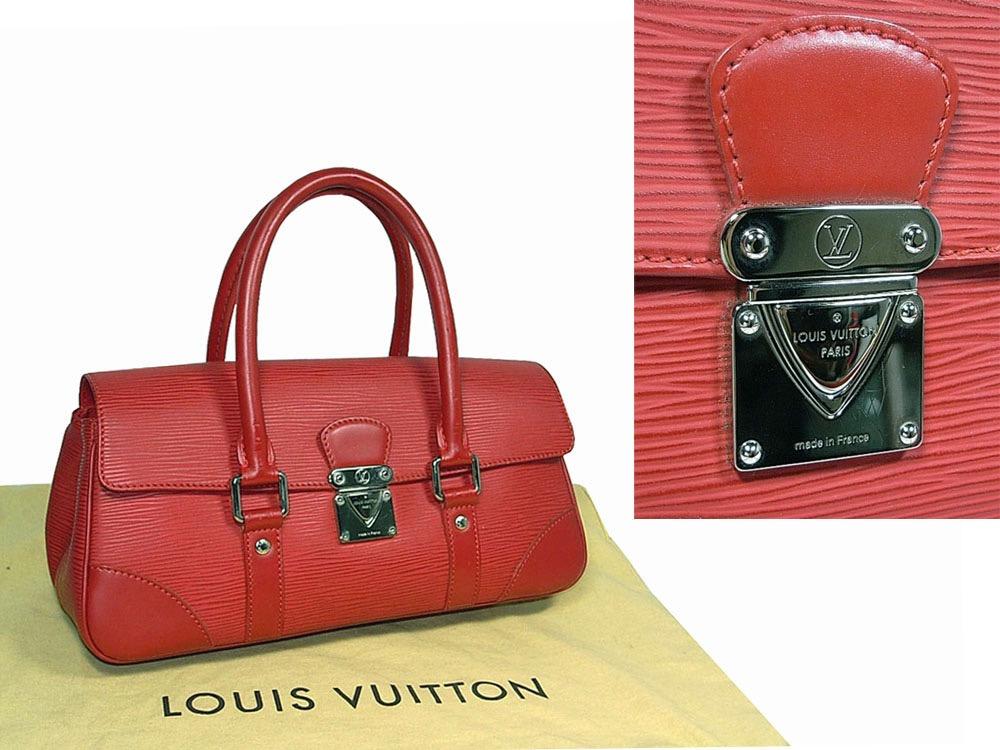 SOLD Louis Vuitton Red Epi Segur PM rare
