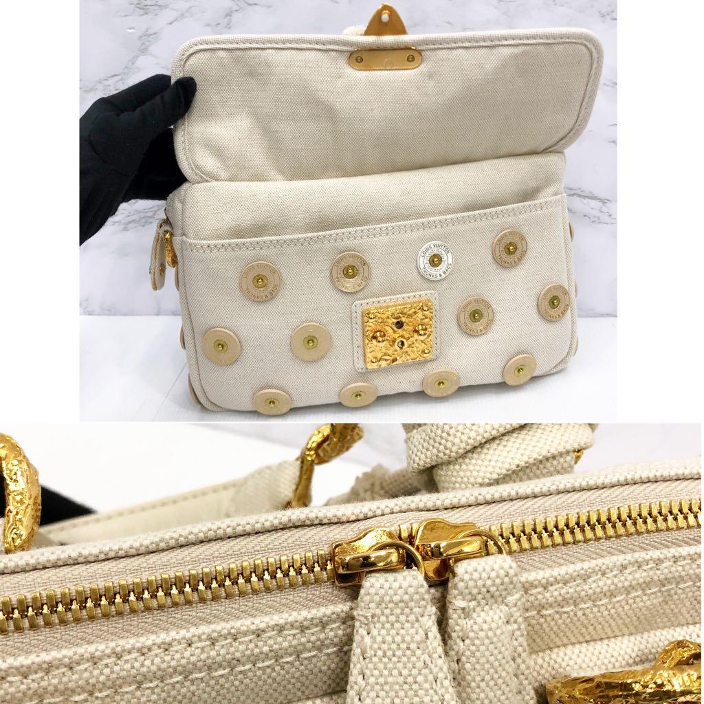 Limited Edition Louis Vuitton Polka Dots Fleur Tinkerbell Bag at