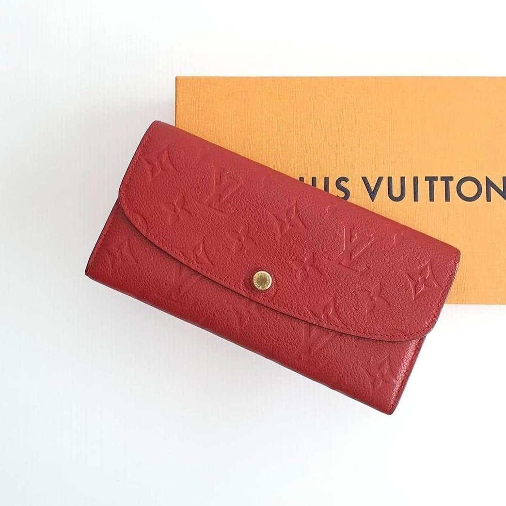 Louis Vuitton Sarah Wallet Epi Leather, Luxury, Bags & Wallets on Carousell