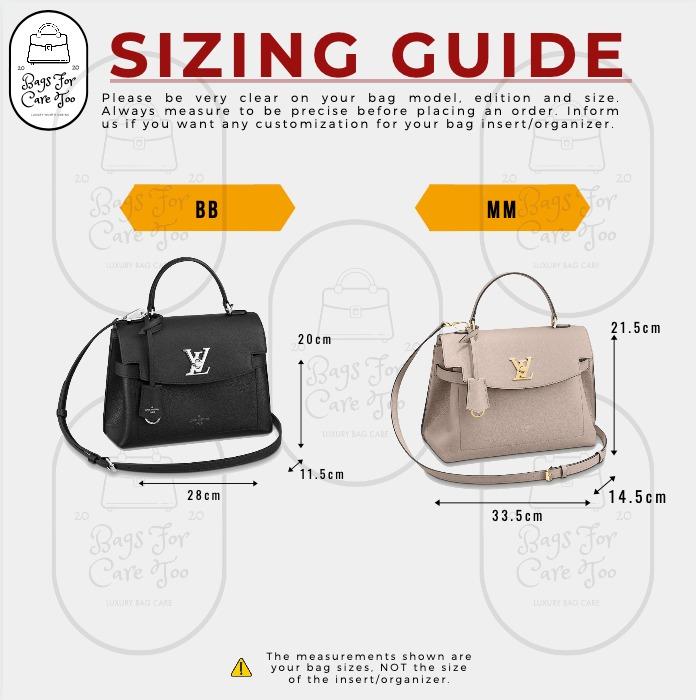 Bag Organizer for Louis Vuitton Lockme Ever Bb - 2mm (default)