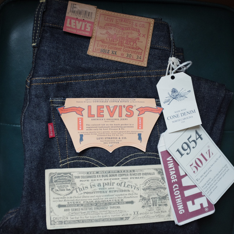 LVC 1954 W30美國製絕版501 BigE Levi's Vintage Clothing MADE IN USA