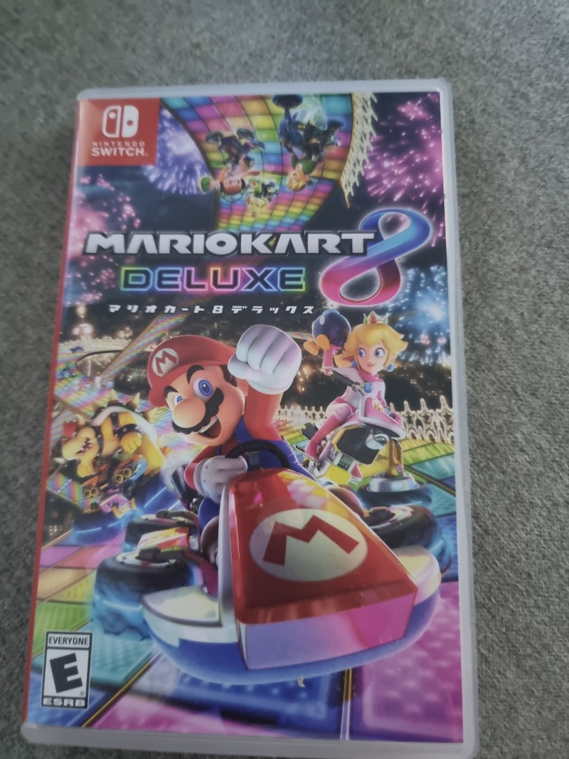 MARIOKART8 Deluxe mario kart switch game, Video Gaming, Video Games