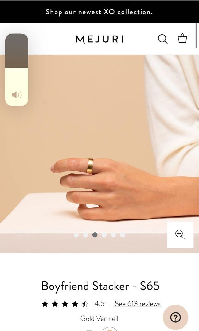 Mejuri gold sales vermeil review
