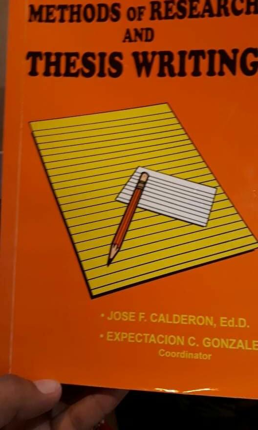 METHODS OF RESEACH AND THESIS WRITTING (Category: Textbooks) located in Manila. Submitted by cutemaster2020 (Listing ID 1096085208, Image 1). Description: Affordable price and Good Quality.Available different kind of Educational and Reviewers.kindly ask the Seller for any Question about the product.Thank you!!! God bless and stay safe..