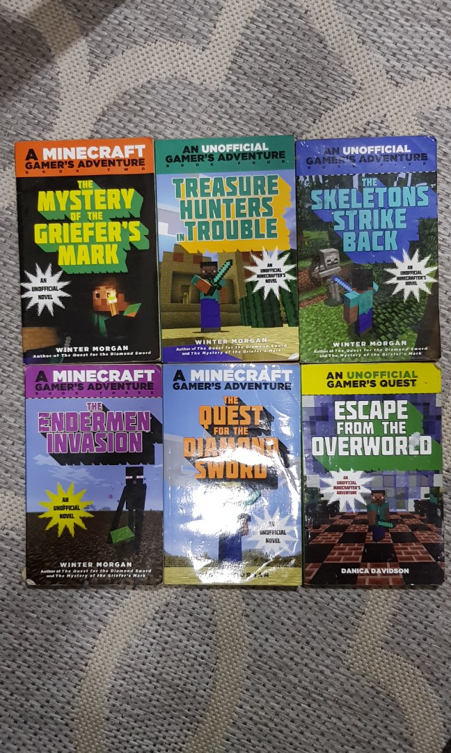 Minecraft Adventure Series, Hobbies & Toys, Books & Magazines, Children