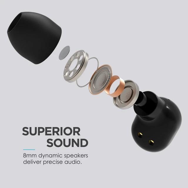 Mixcder T1 Bluetooth Earphone TWS Bluetooth V5.0 Wireless Headphones CVC8.0 Noise Cancelling Sports Headset Handsfree With Mic Audio Earphones on Carousell