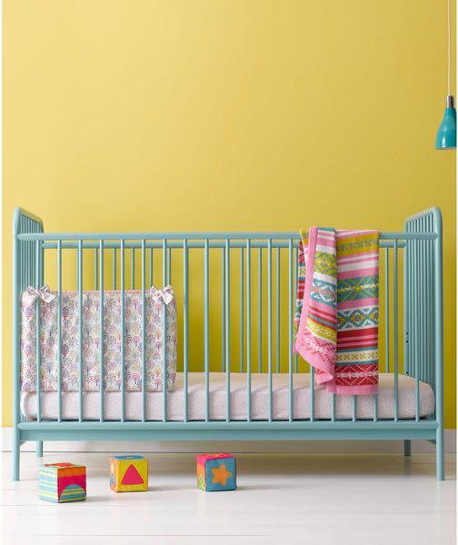 Turquoise crib store
