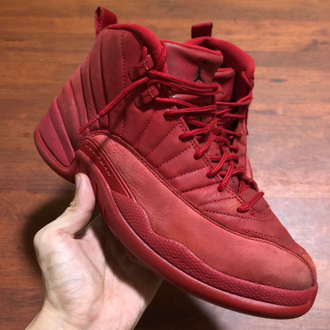 Nike air jordan top 12 retro gym red