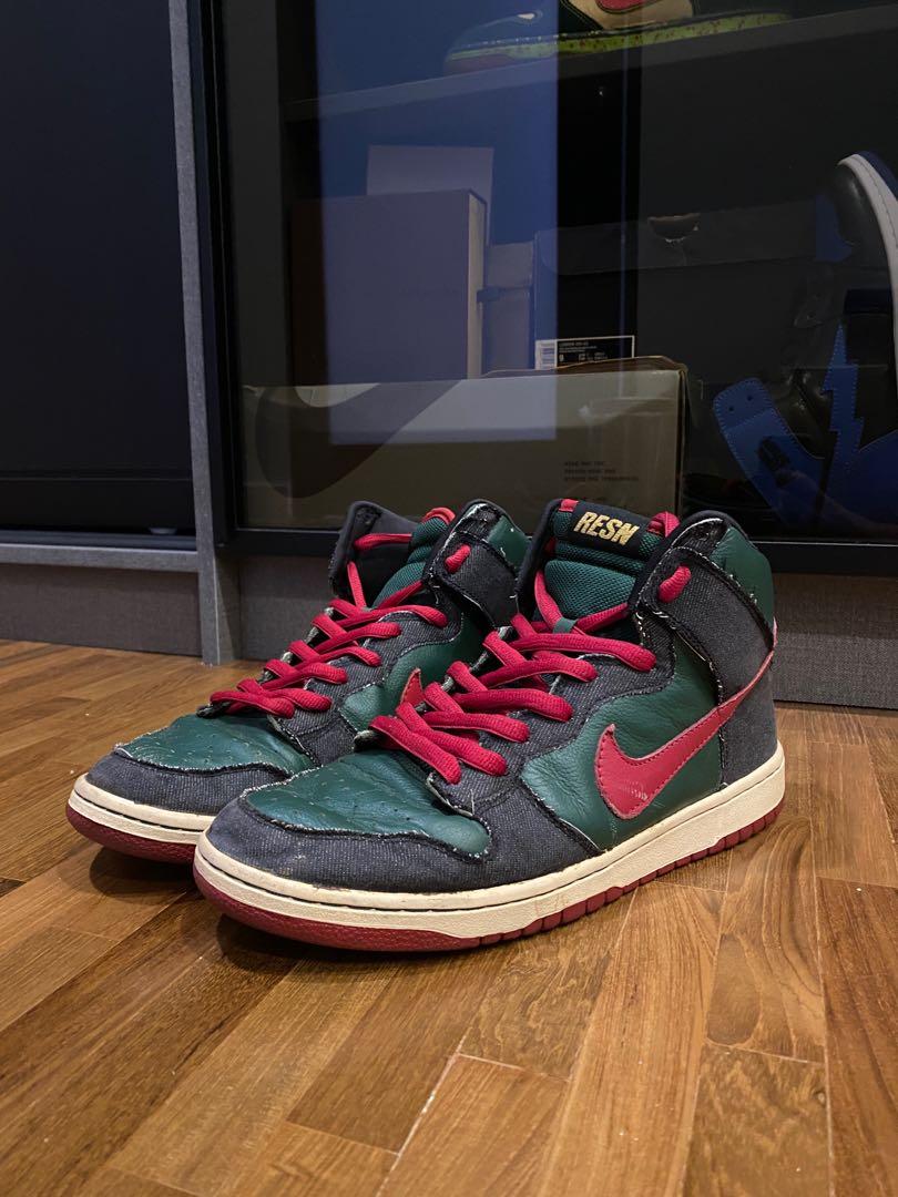 Nike SB Dunk “Gucci RESN”, Men's Fashion, Footwear, Sneakers on Carousell