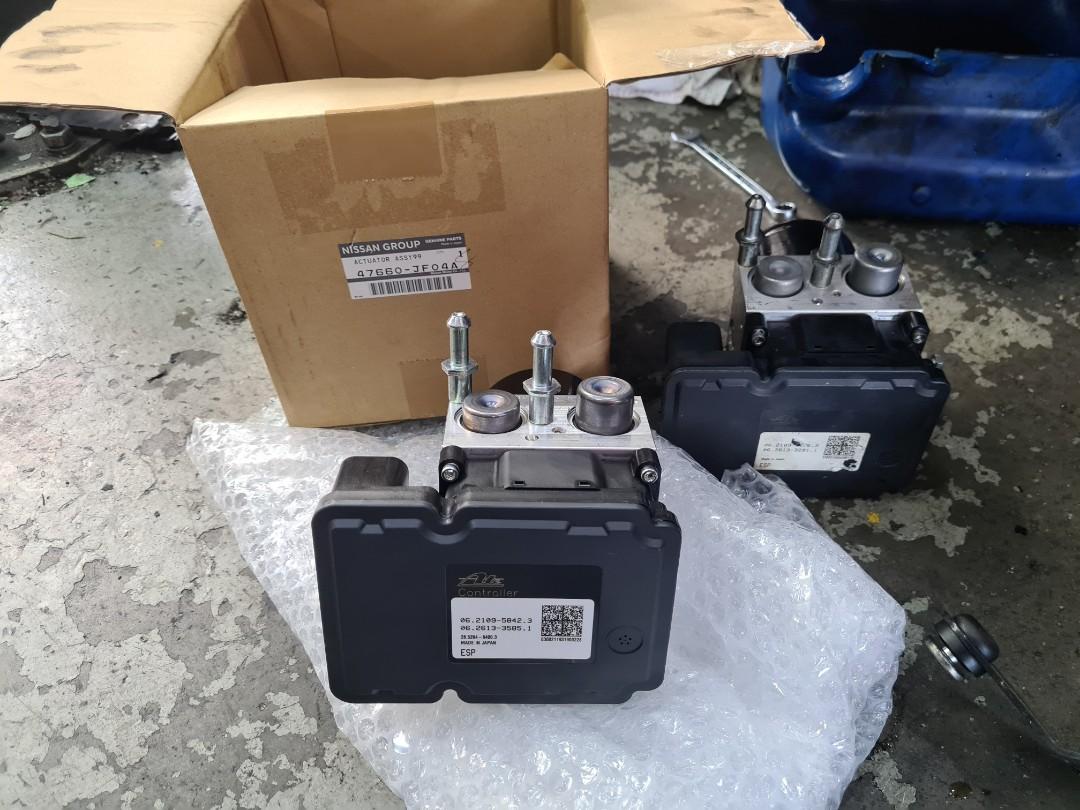 Nissan GTR R35 Abs Pump Repair Programming Calibration Adaptation, Car