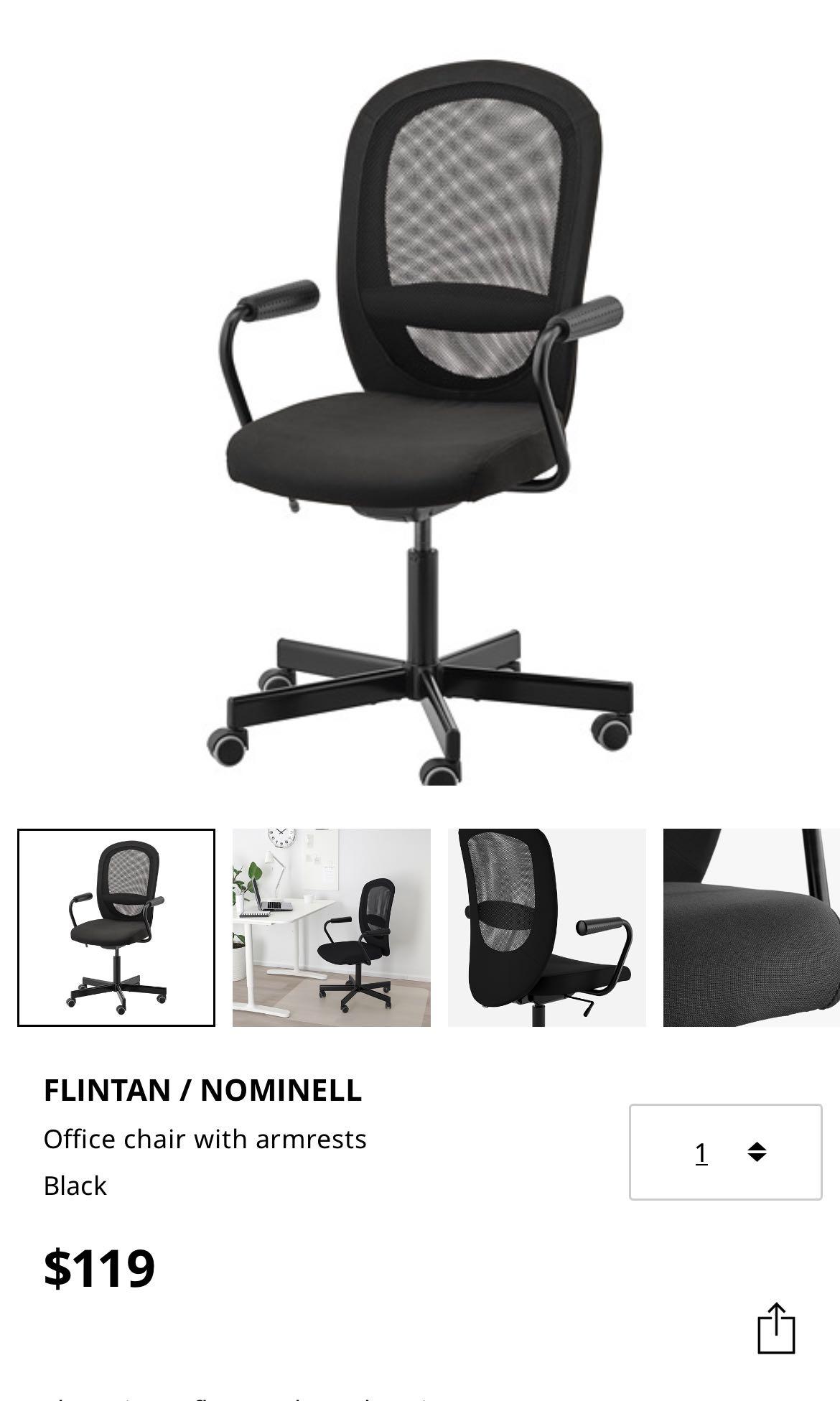 Nominell Arm Rest Furniture Home Living Furniture Chairs on Carousell