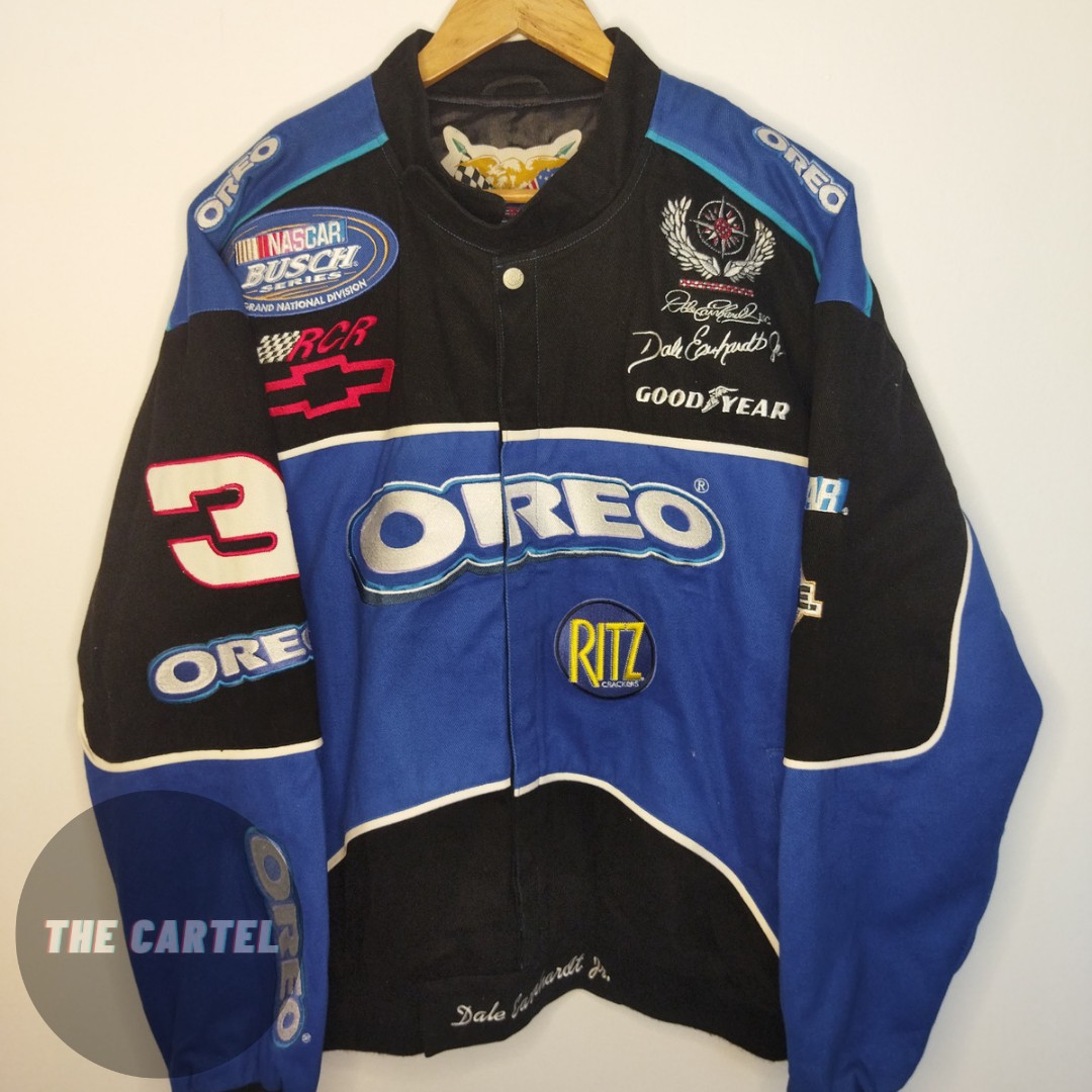 Oreo Nascar racing jacket Men s Fashion Coats Jackets and
