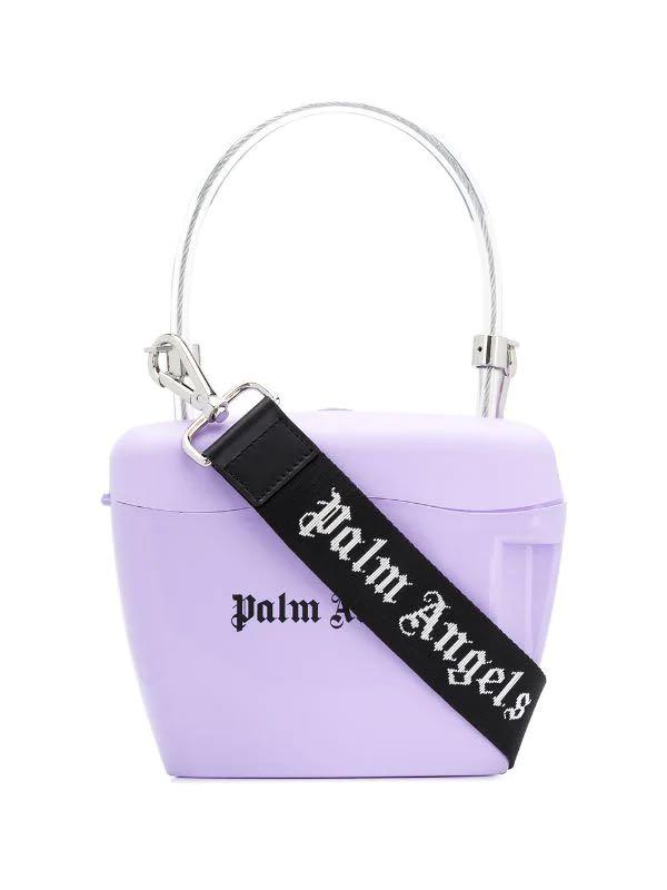 Palm angels white clearance padlock bag