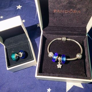 pandora 手鏈 送琉璃珠2粒64220932573570110