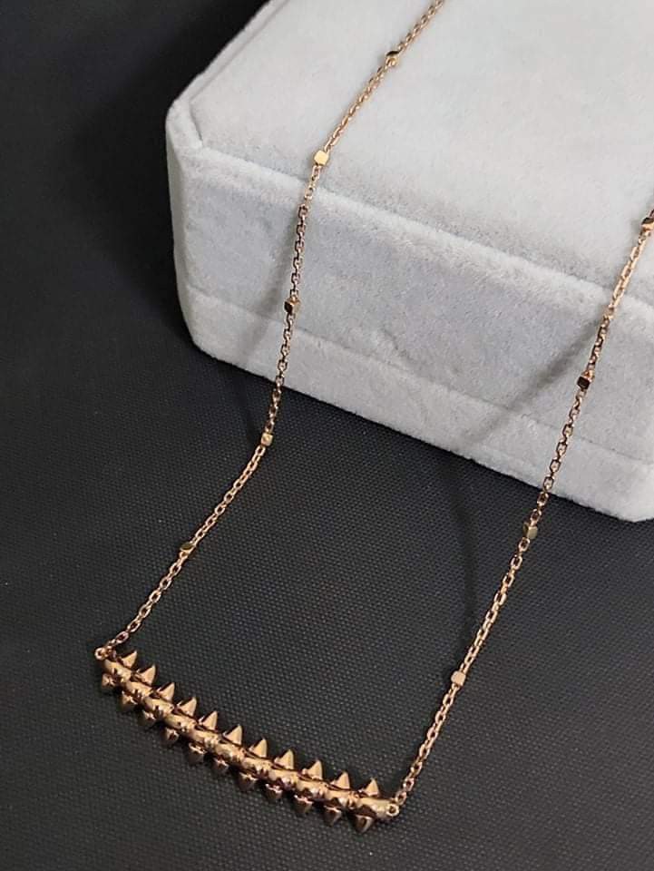 Pre order Rosegold Cartier Clash Centered Necklace Women s Fashion Jewelry Organizers Necklaces on Carousell