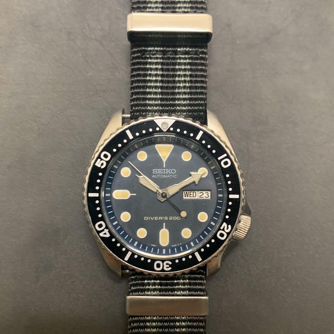 Pre-owned Seiko SKX007 Automatic Watch, Men's Fashion, Watches &  Accessories, Watches on Carousell