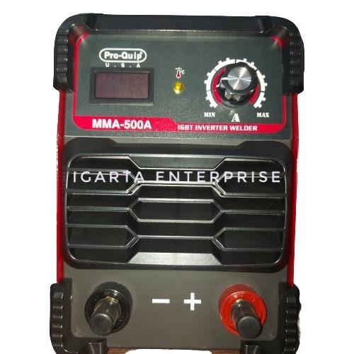 PRO QUIP 500A INVERTER WELDING MACHINE USA (Category: Construction Tools & Equipment) located in Quezon City. Submitted by igarta.enterprise (Listing ID 1096109810, Image 3). Description: High Quality and Heavy Duty Inverter Welding Machine Specifications: Current Range: 500 Amperes Voltage: 220V~50/60Hz Suitable Electrode: 2.5mm to 4.0mm CAN WELD: stainless steel alloy steel carbon steel copper and other color metal APPLICATIONS: electrode of di