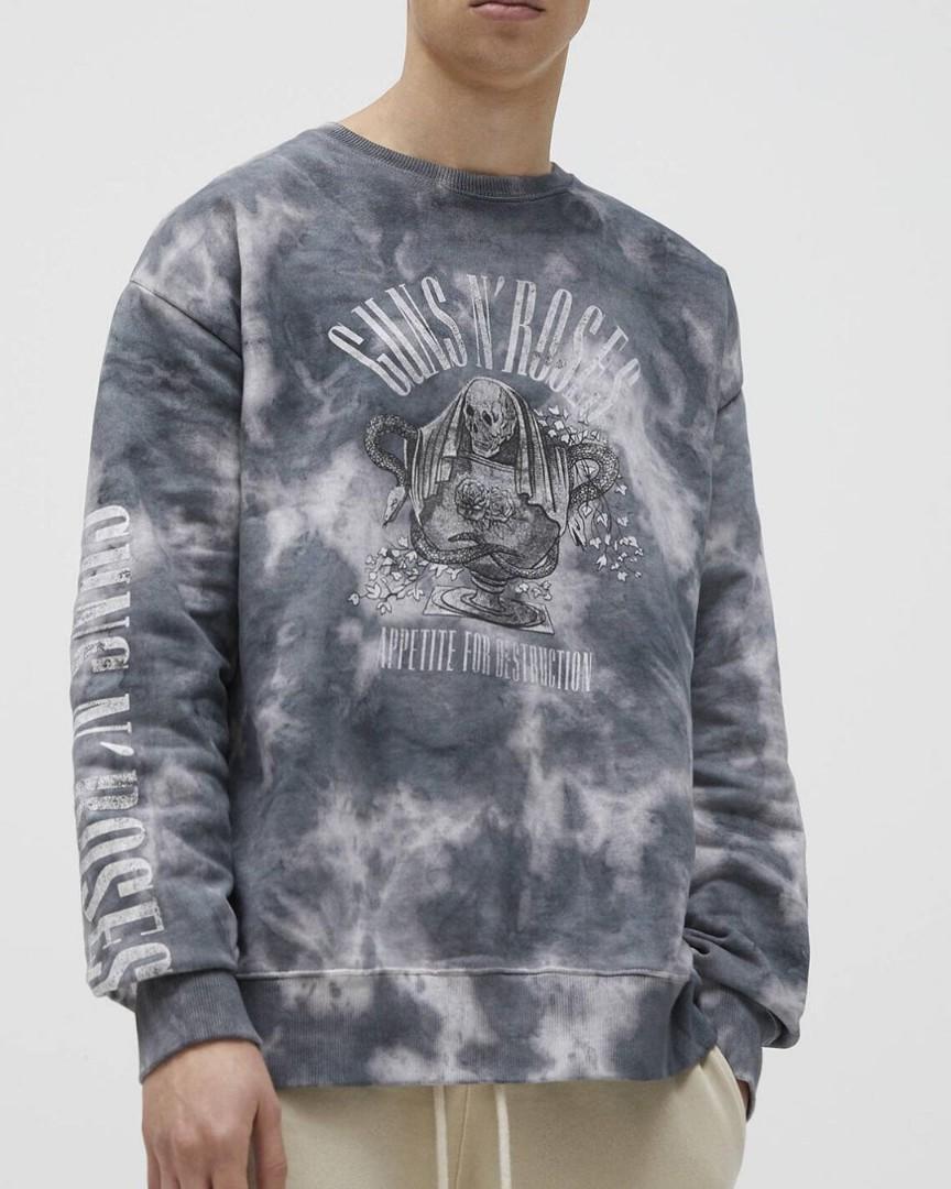 Sweat tie and dye pull and bear online