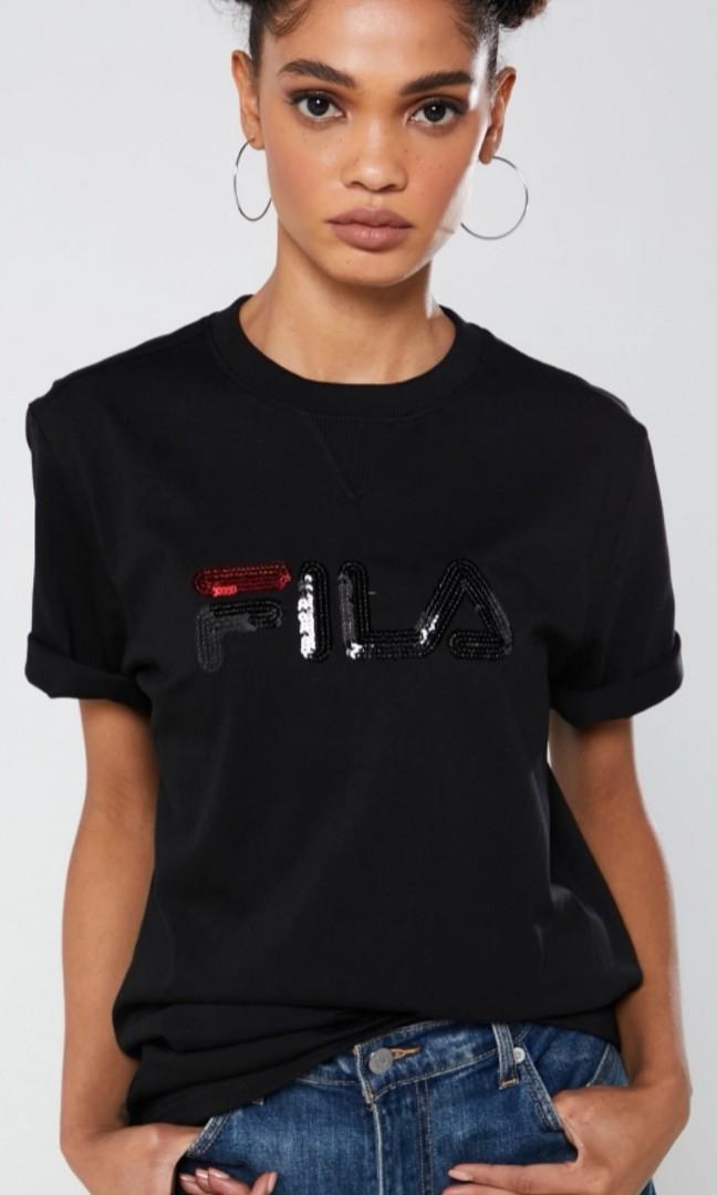 Fila hot sale sequin top