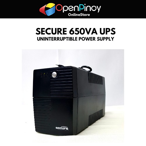 SECURE 650VA UPS (Uninterruptible Power Supply), Computers & Tech