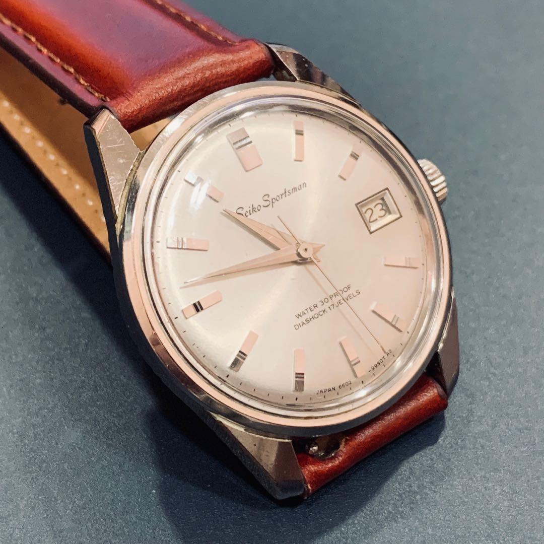 Seiko Rare Vintage Sportsman 6602-9981 Manual Winding 17 Jewels Watch,  Men's Fashion, Watches & Accessories, Watches on Carousell