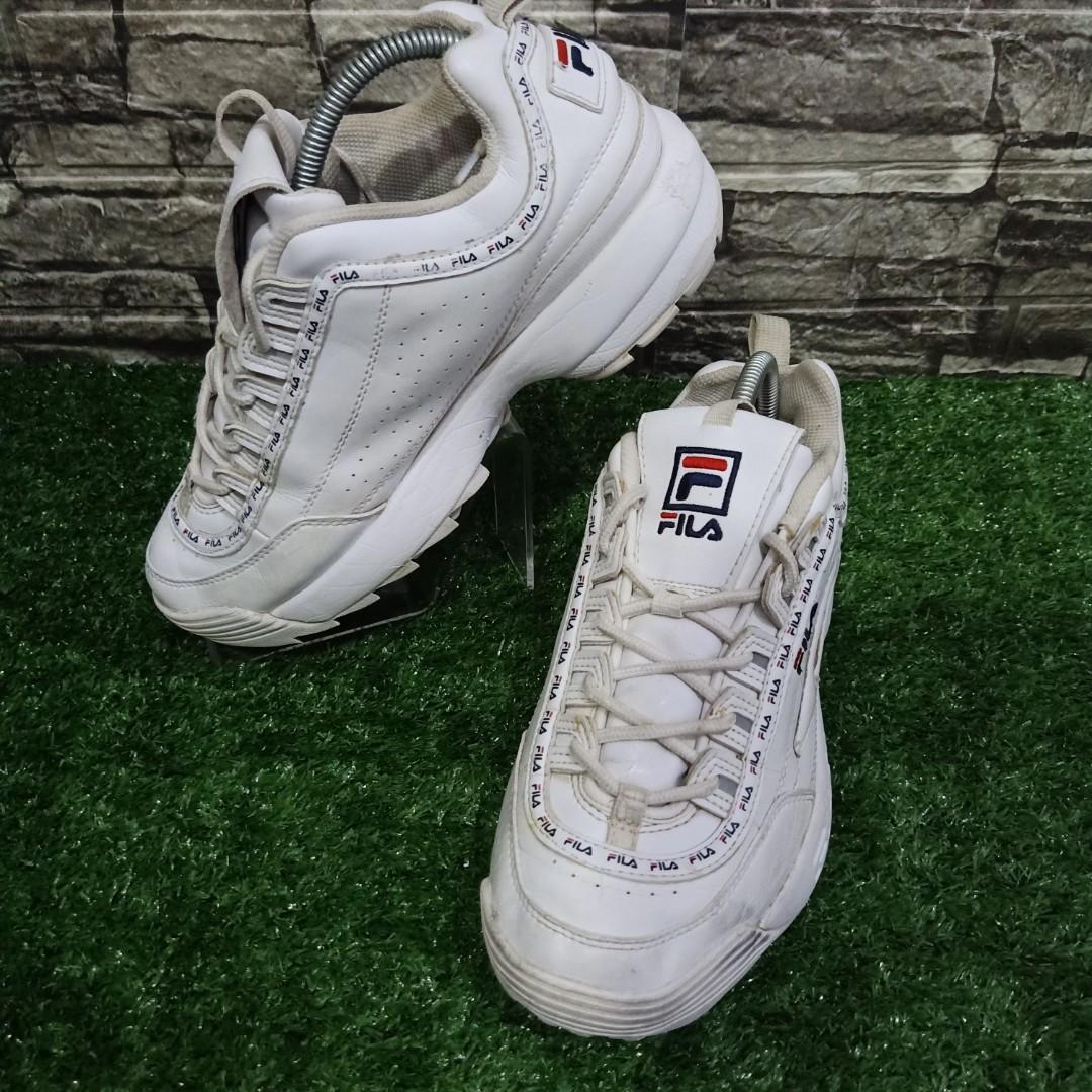 Athletic Sneakers Fila Disruptor Premium Repeat White Fila Women's